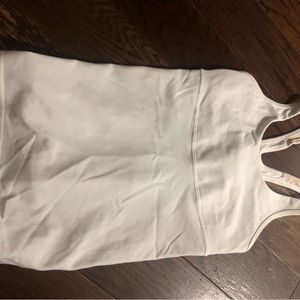 Lululemon white tank top